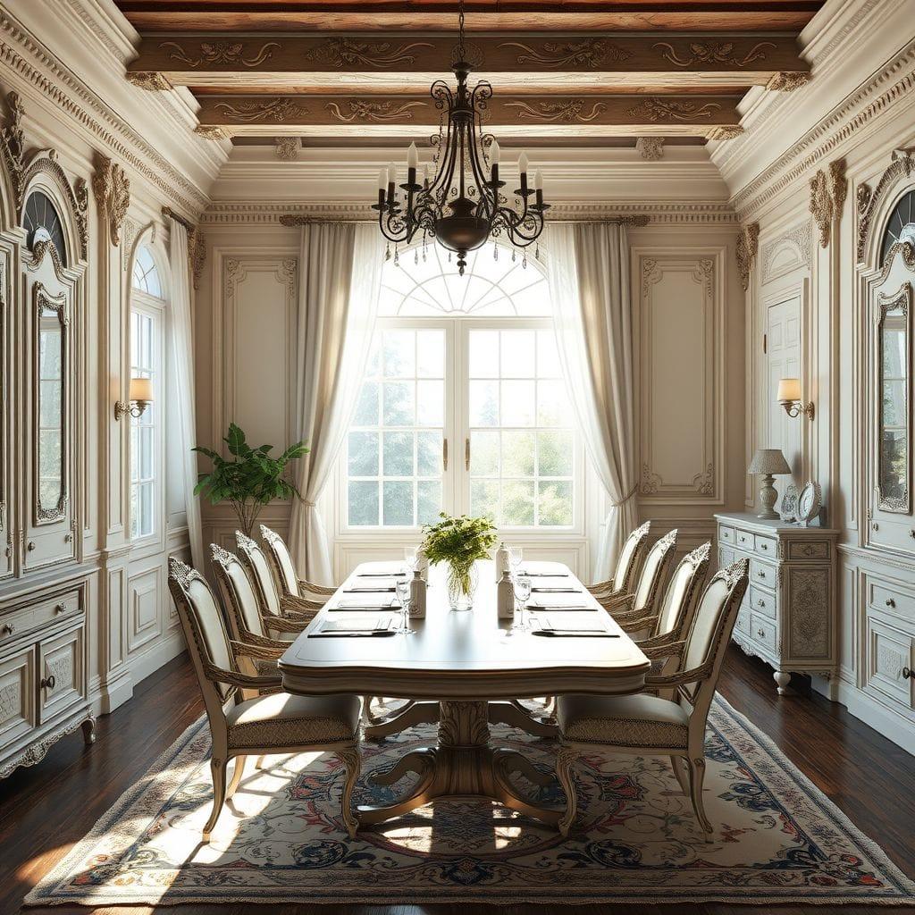 French Country Meeting Room design example 1