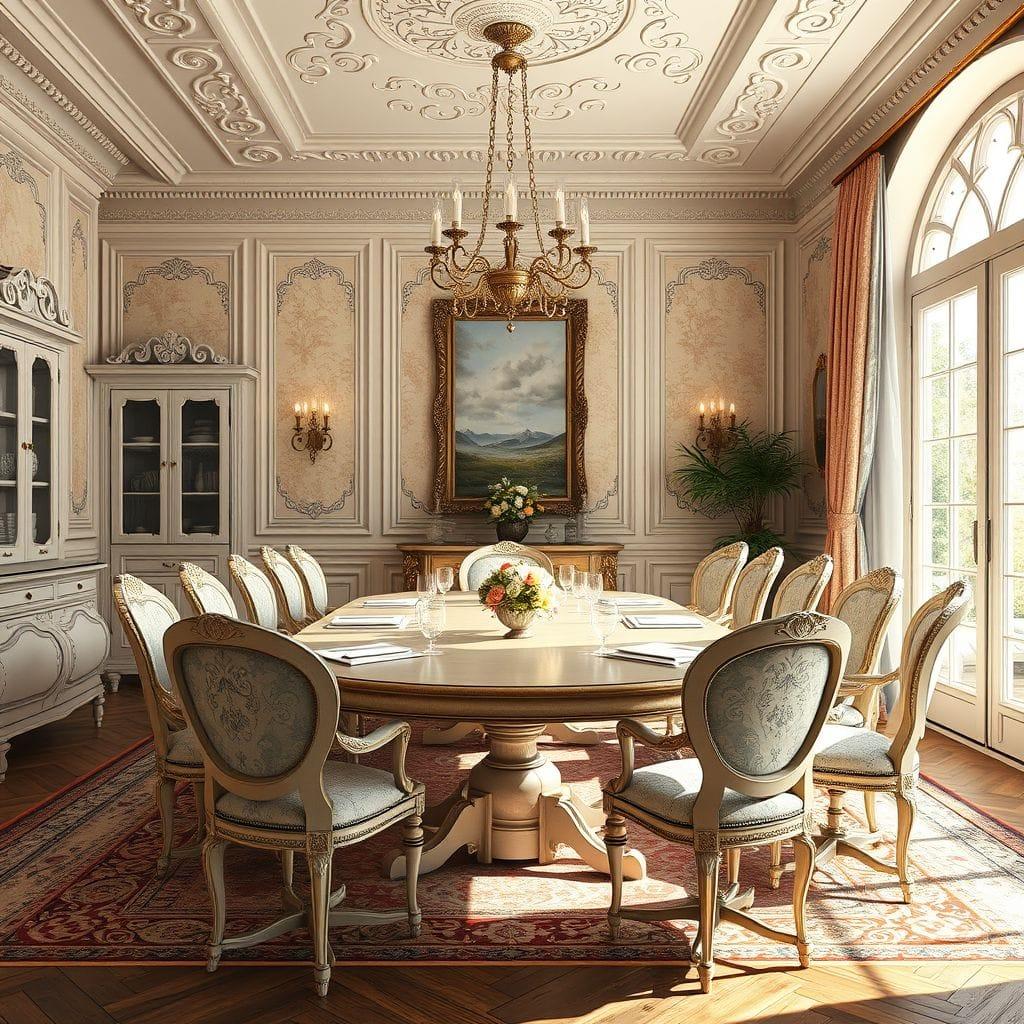 French Country Meeting Room design example 4