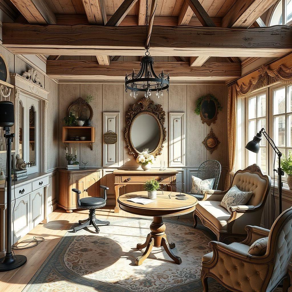 French Country Podcast Studio design example 3