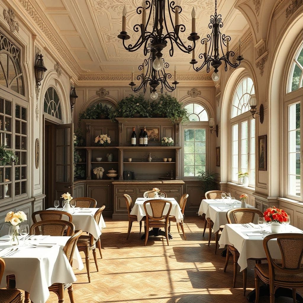 French Country Restaurant design example 4