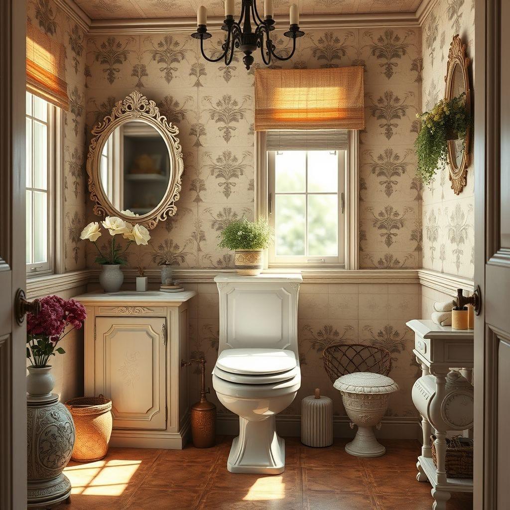 French Country Toilet design example 3