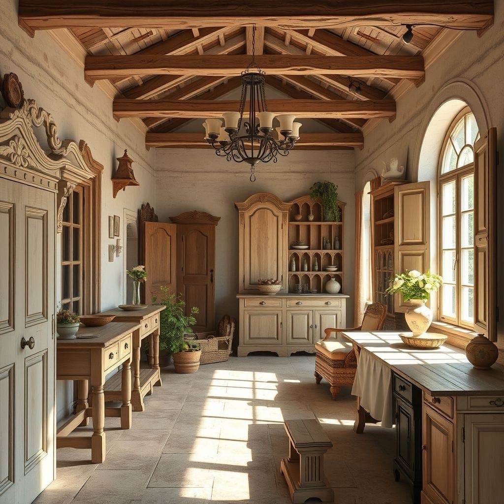 French Country Workshop design example 1
