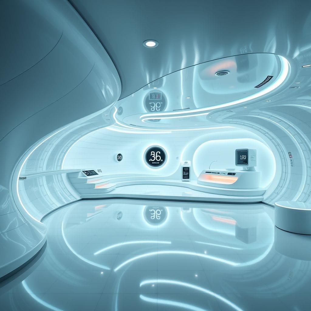 Futuristic Basement design example 4