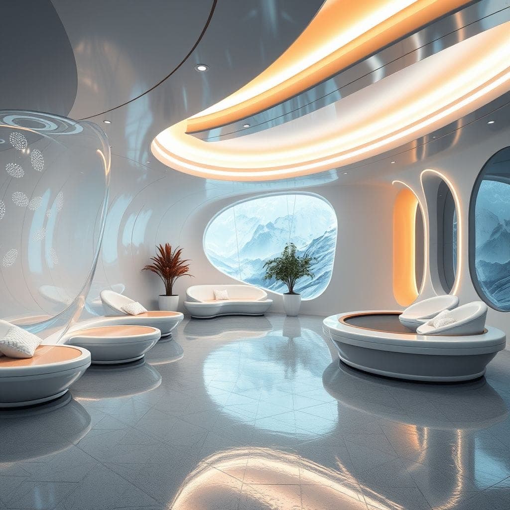 Futuristic Onsen design example 1