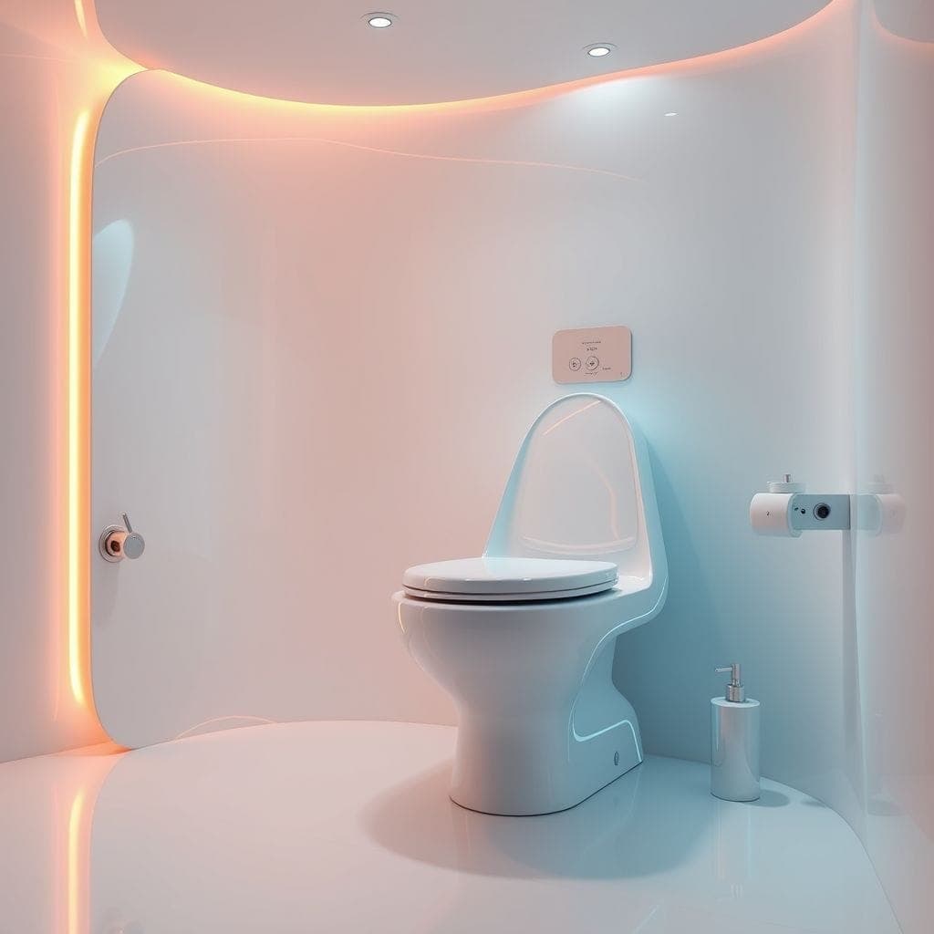Futuristic Toilet design example 3