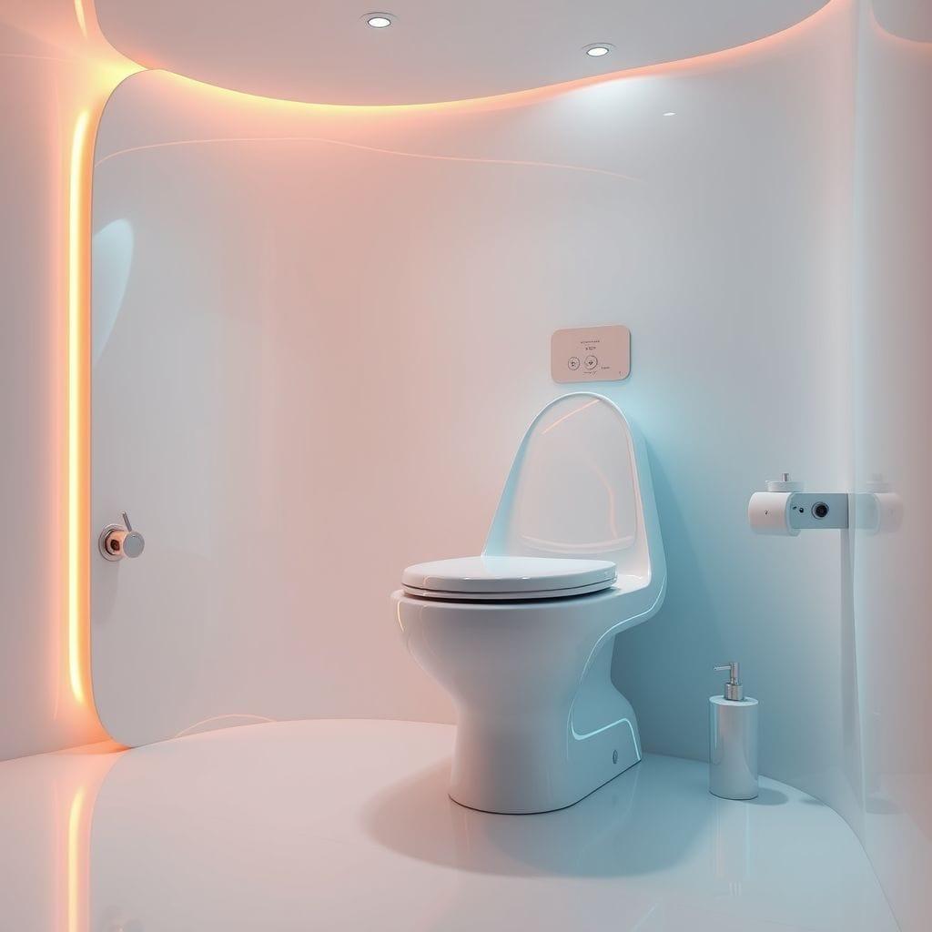 Futuristic Toilet design example 3