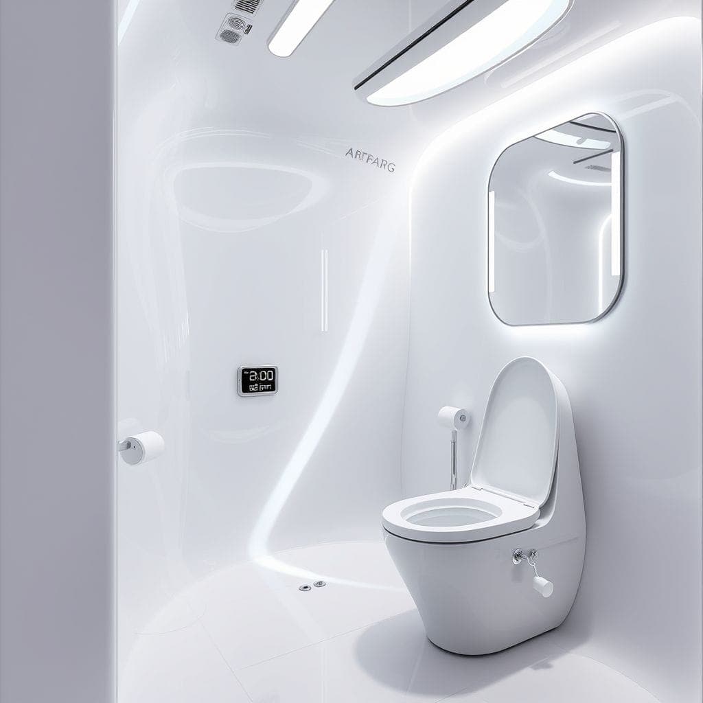 Futuristic Toilet design example 4