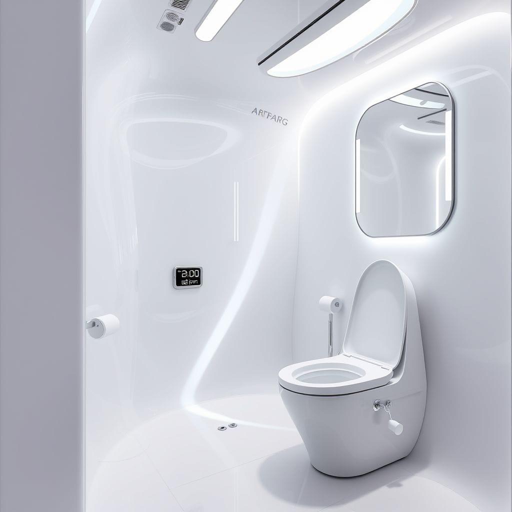 Futuristic Toilet design example 4
