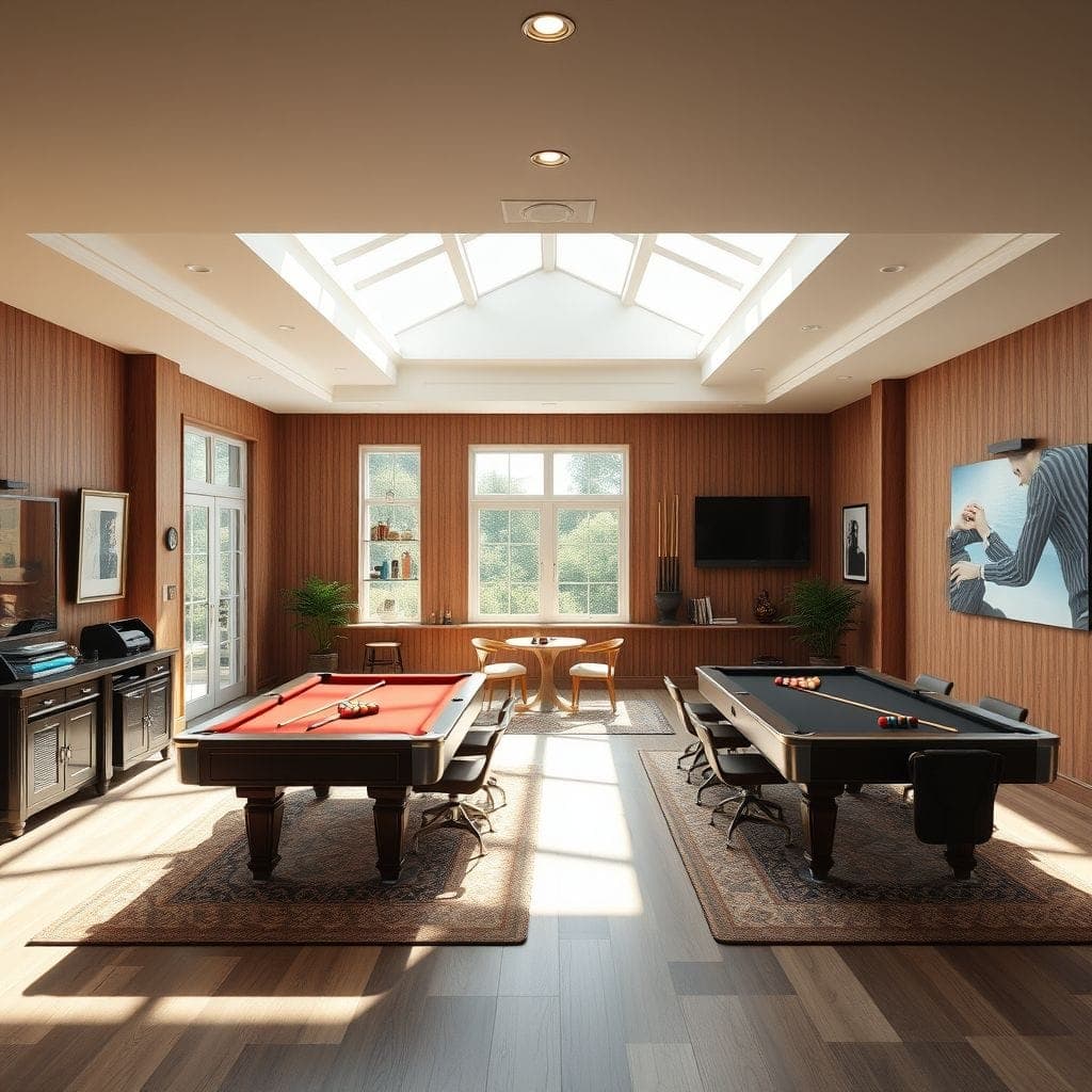 Game Room design example 2