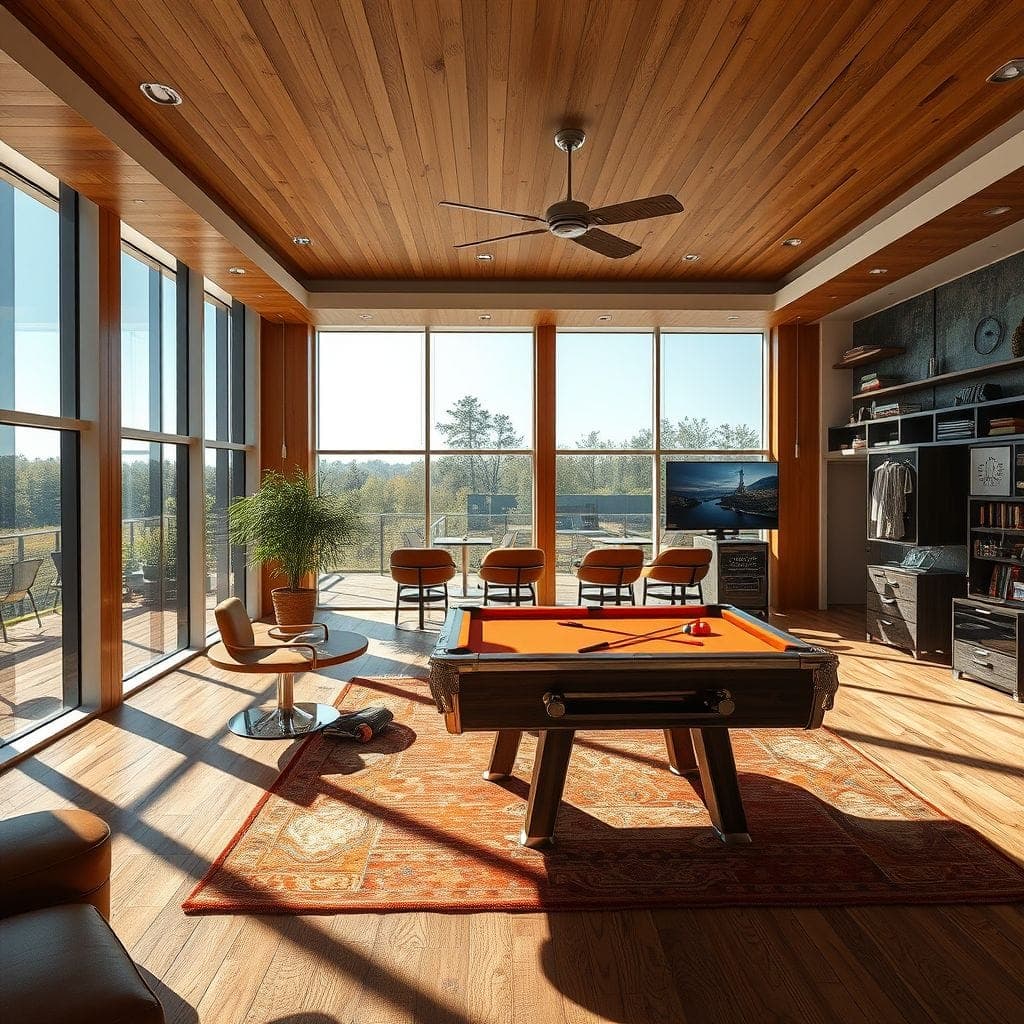  Game Room design example 3