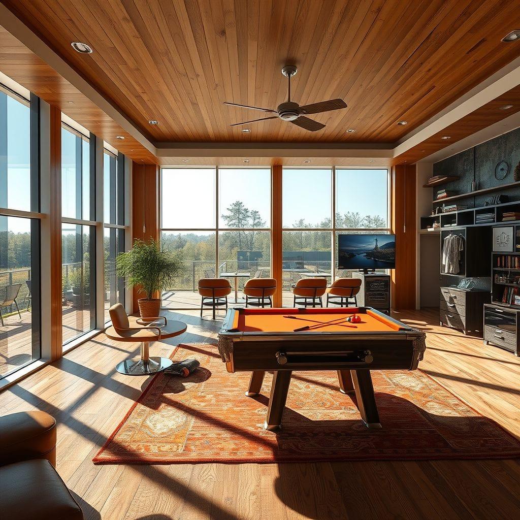  Game Room design example 3