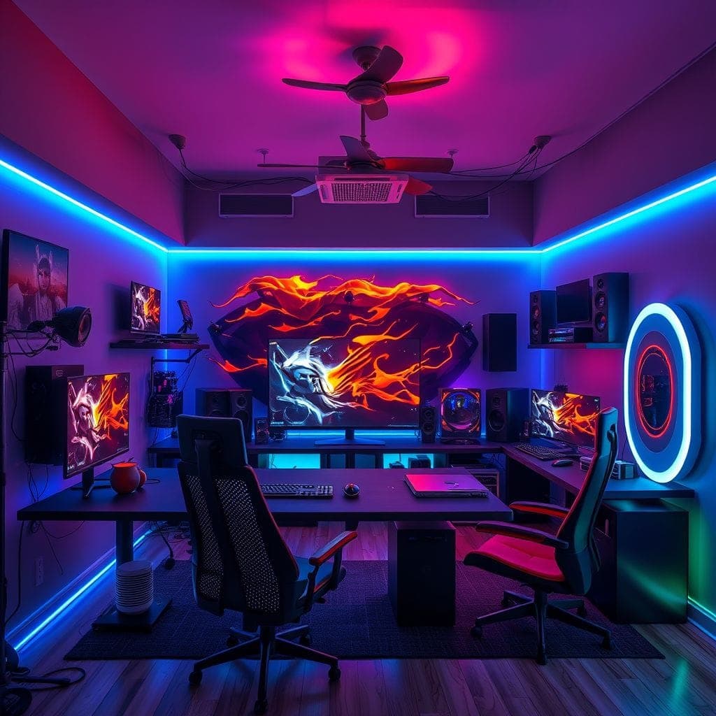 Gaming Room  design example 1