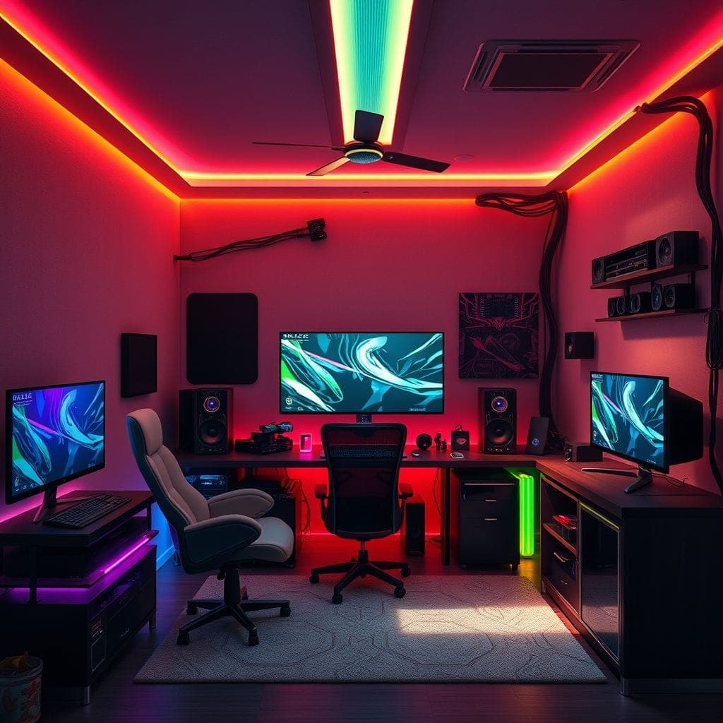 Gaming Room  design example 2