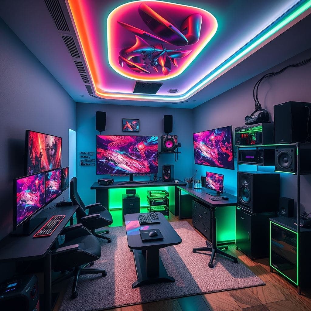 Gaming Room  design example 3