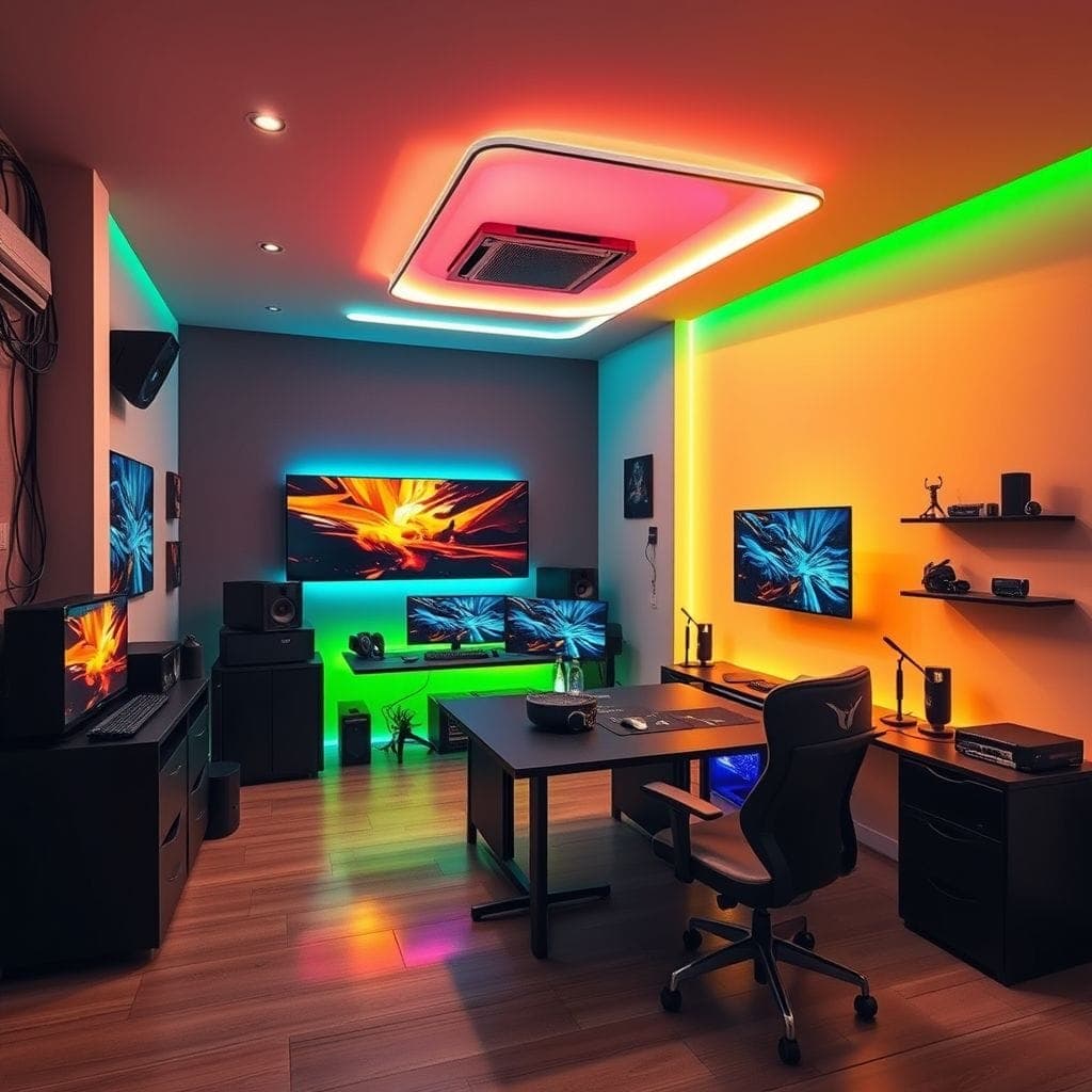Gaming Room Coworking Space design example 3