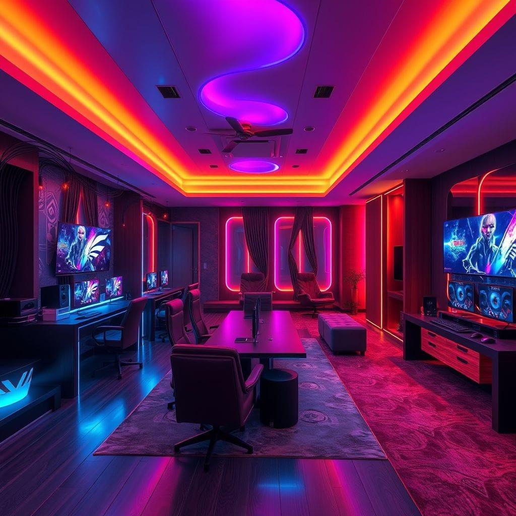 Gaming Room Hotel Lobby design example 2
