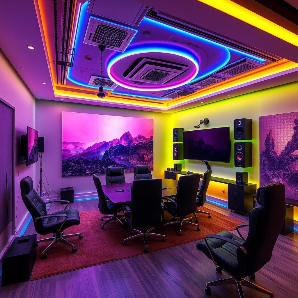 Gaming Room Meeting Room design example 1