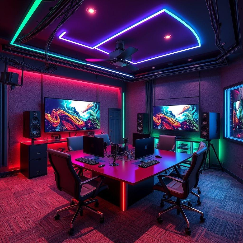 Gaming Room Meeting Room design example 2