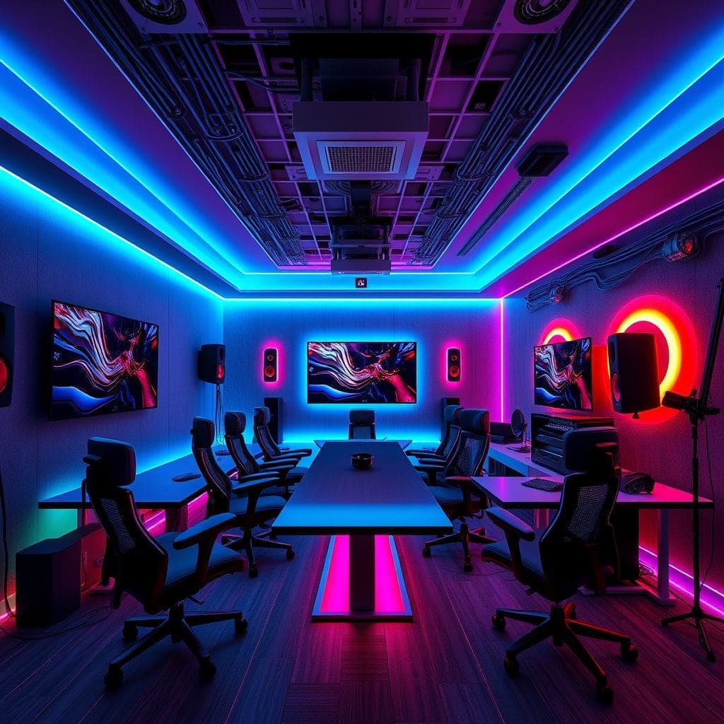Gaming Room Meeting Room design example 3