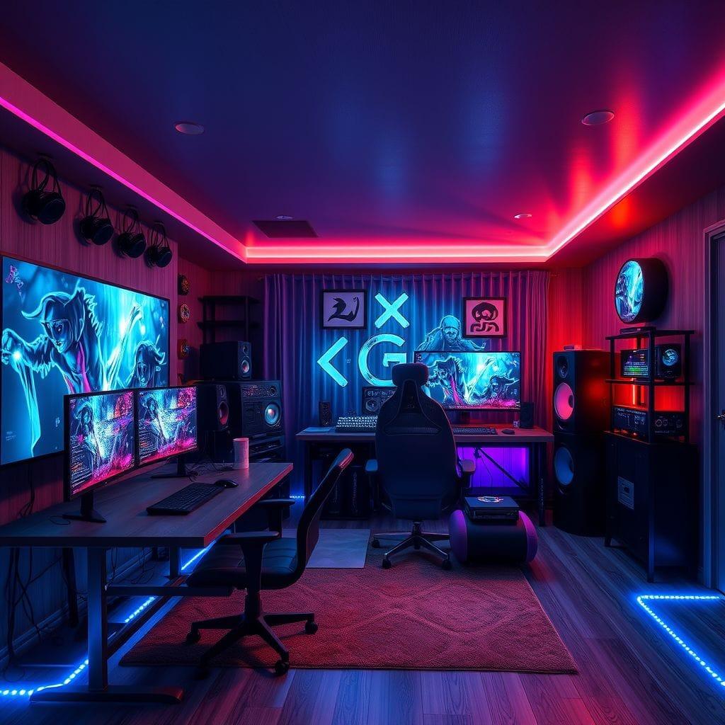 Gaming Room Onsen design example 1