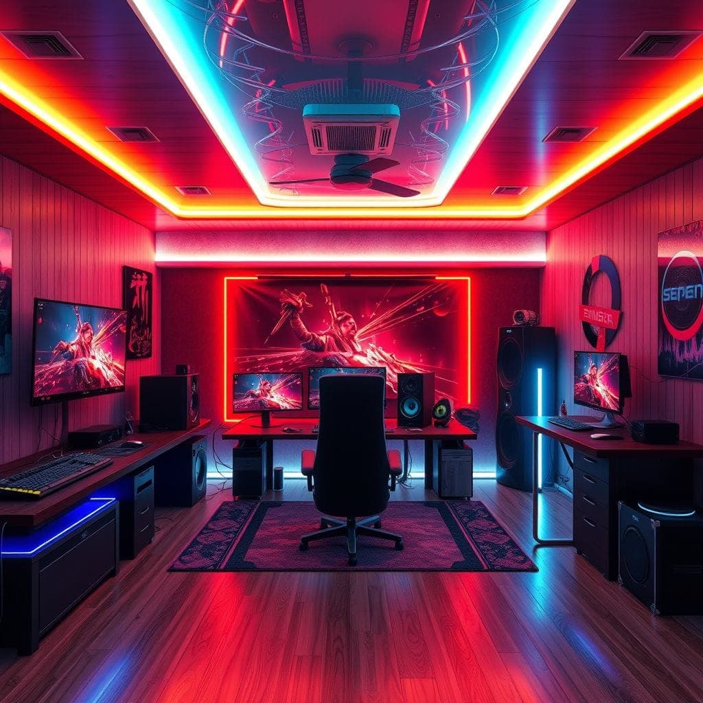 Gaming Room Onsen design example 2