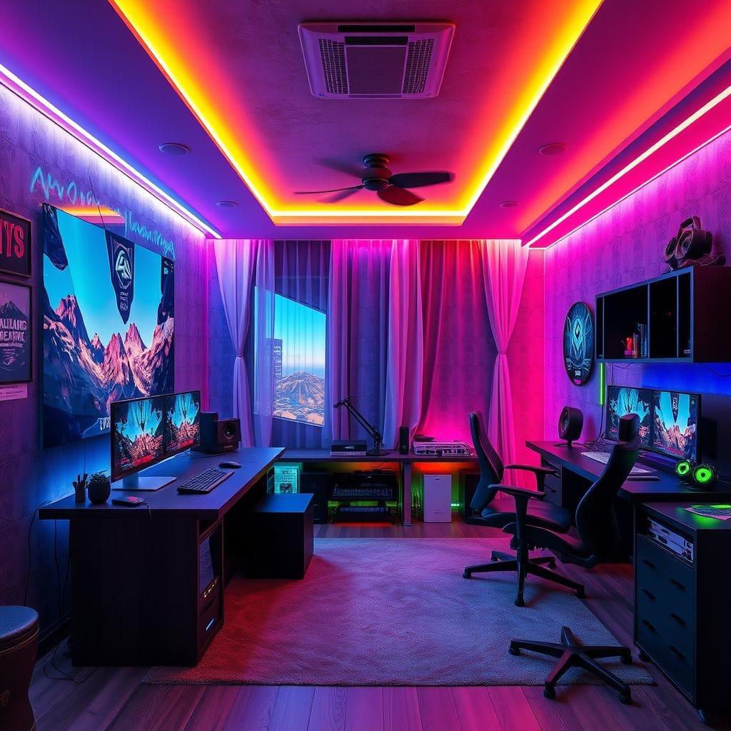 Gaming Room Onsen design example 3