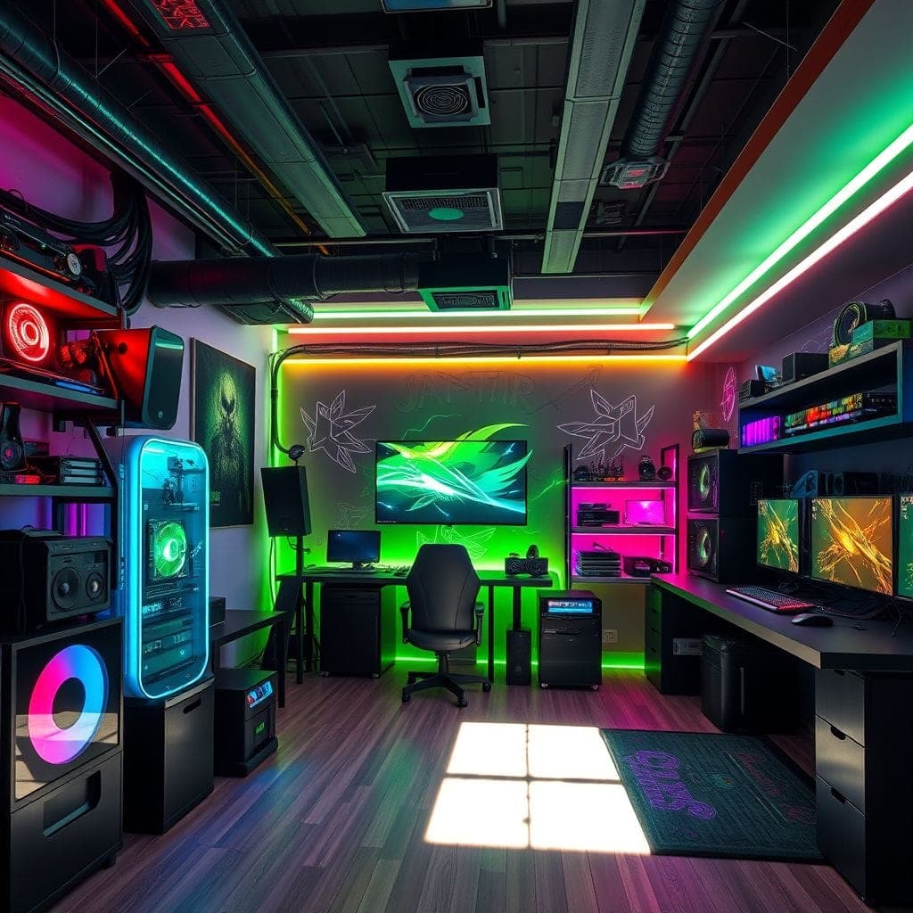Gaming Room Store design example 1