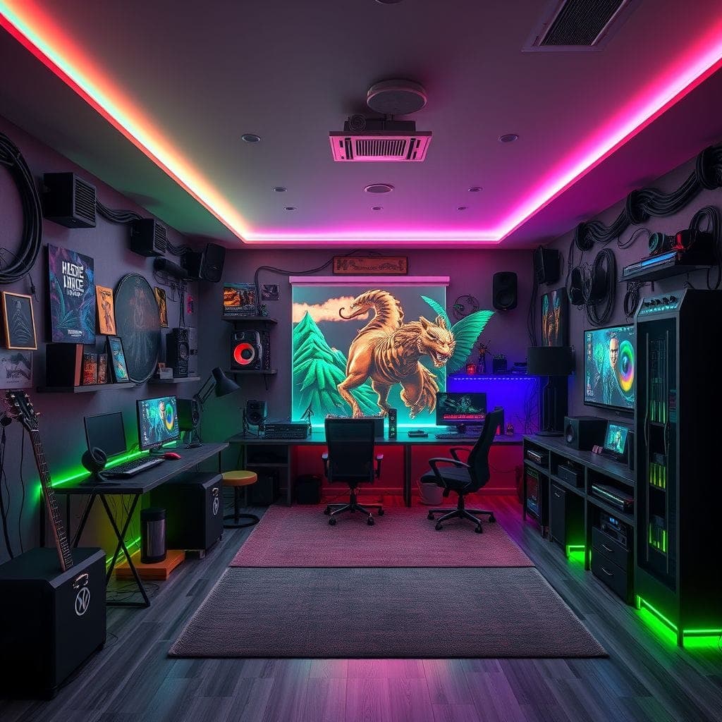 Gaming Room Store design example 2