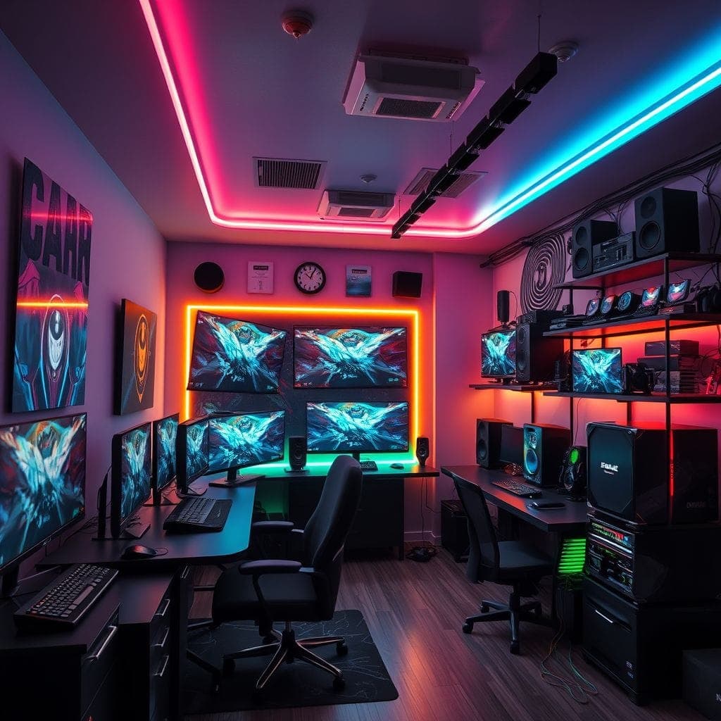 Gaming Room Store design example 3
