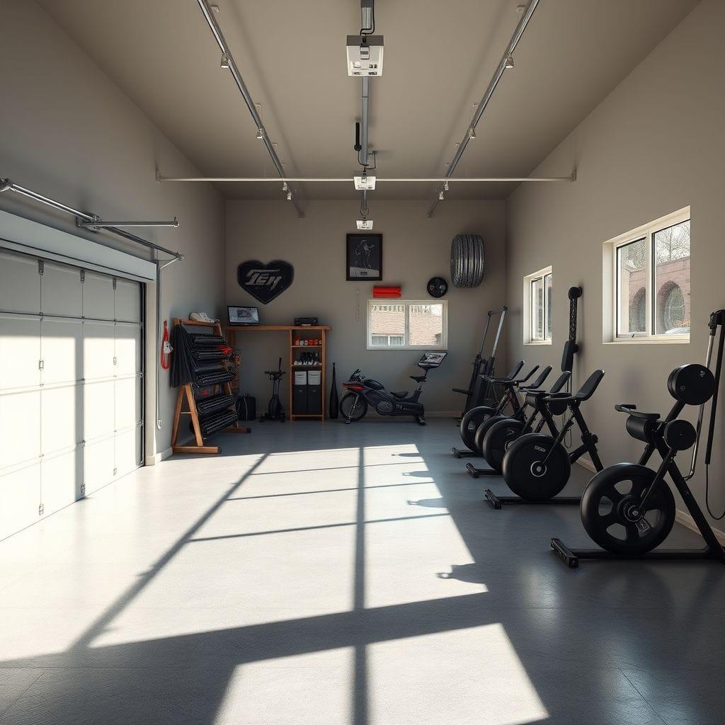  Garage Gym design example 4