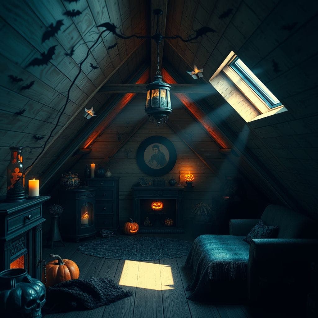 Halloween Attic design example 2