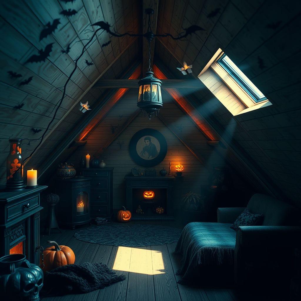 Halloween Attic design example 2