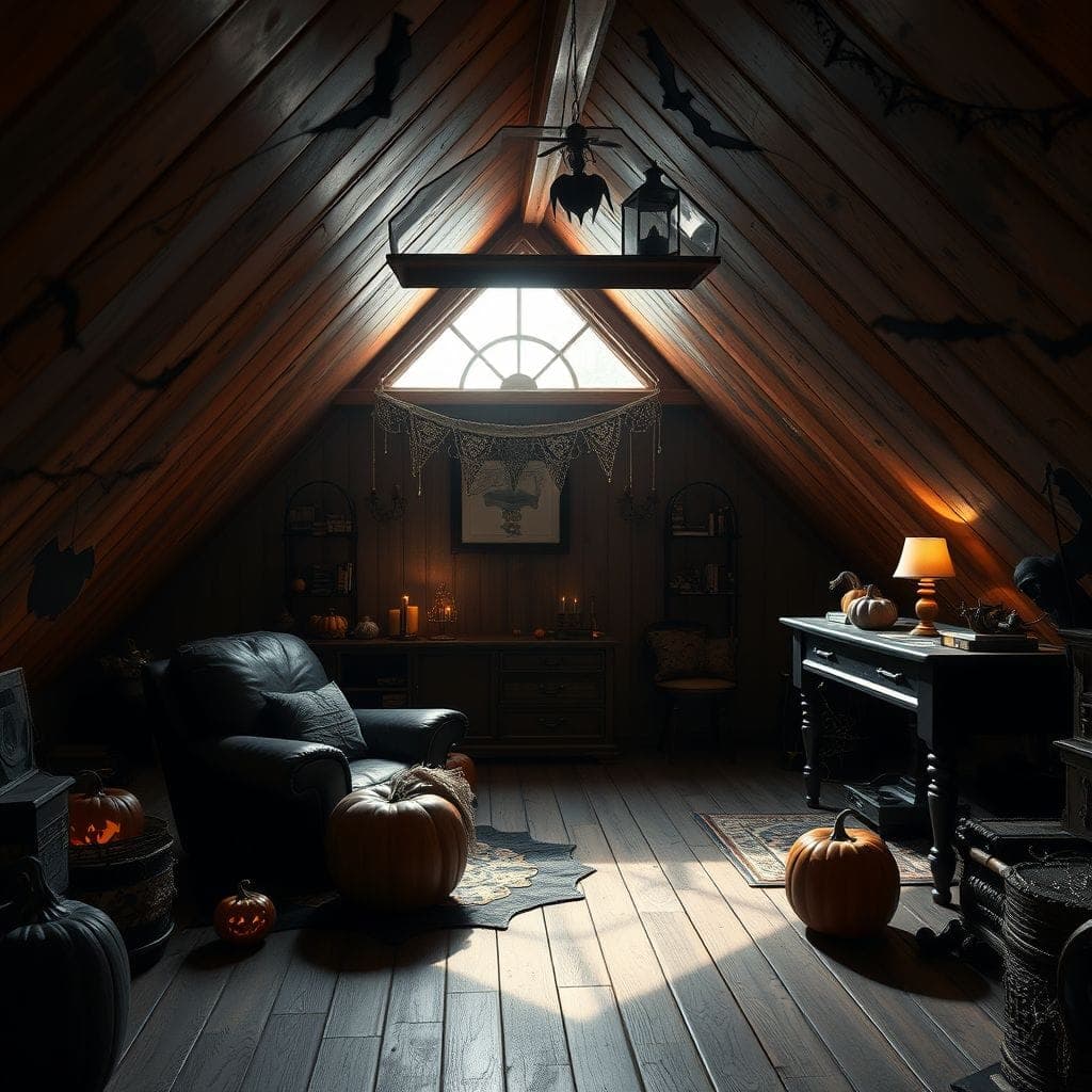 Halloween Attic design example 4