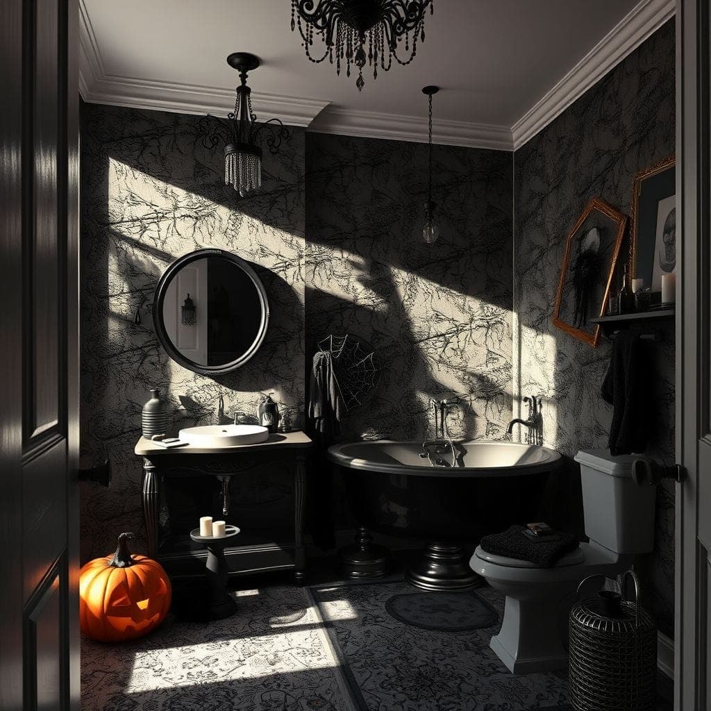 Halloween Bathroom design example 1