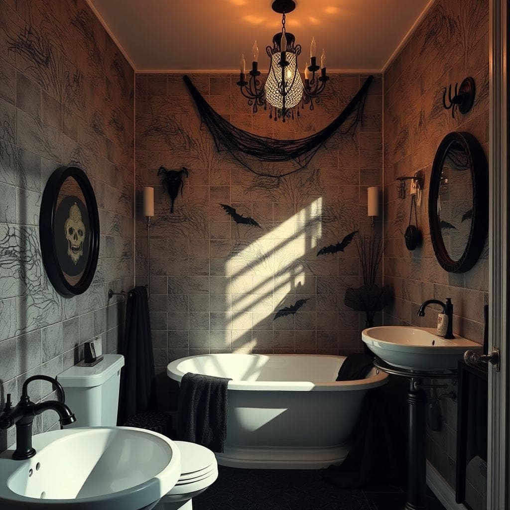 Halloween Bathroom design example 2