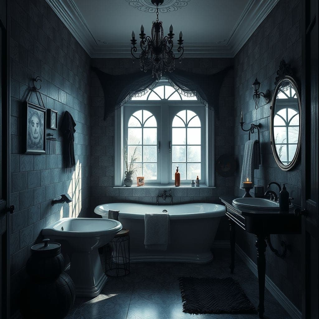 Halloween Bathroom design example 3