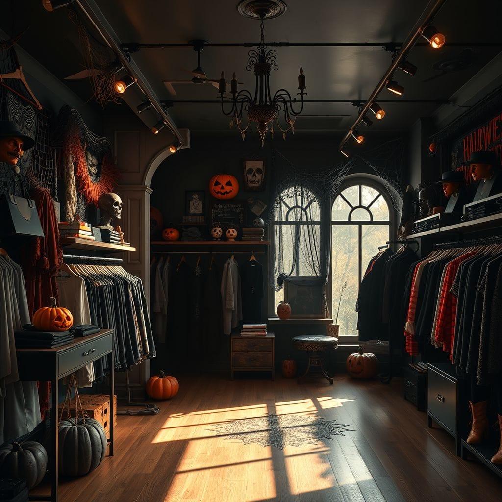 Halloween Clothing Store design example 3