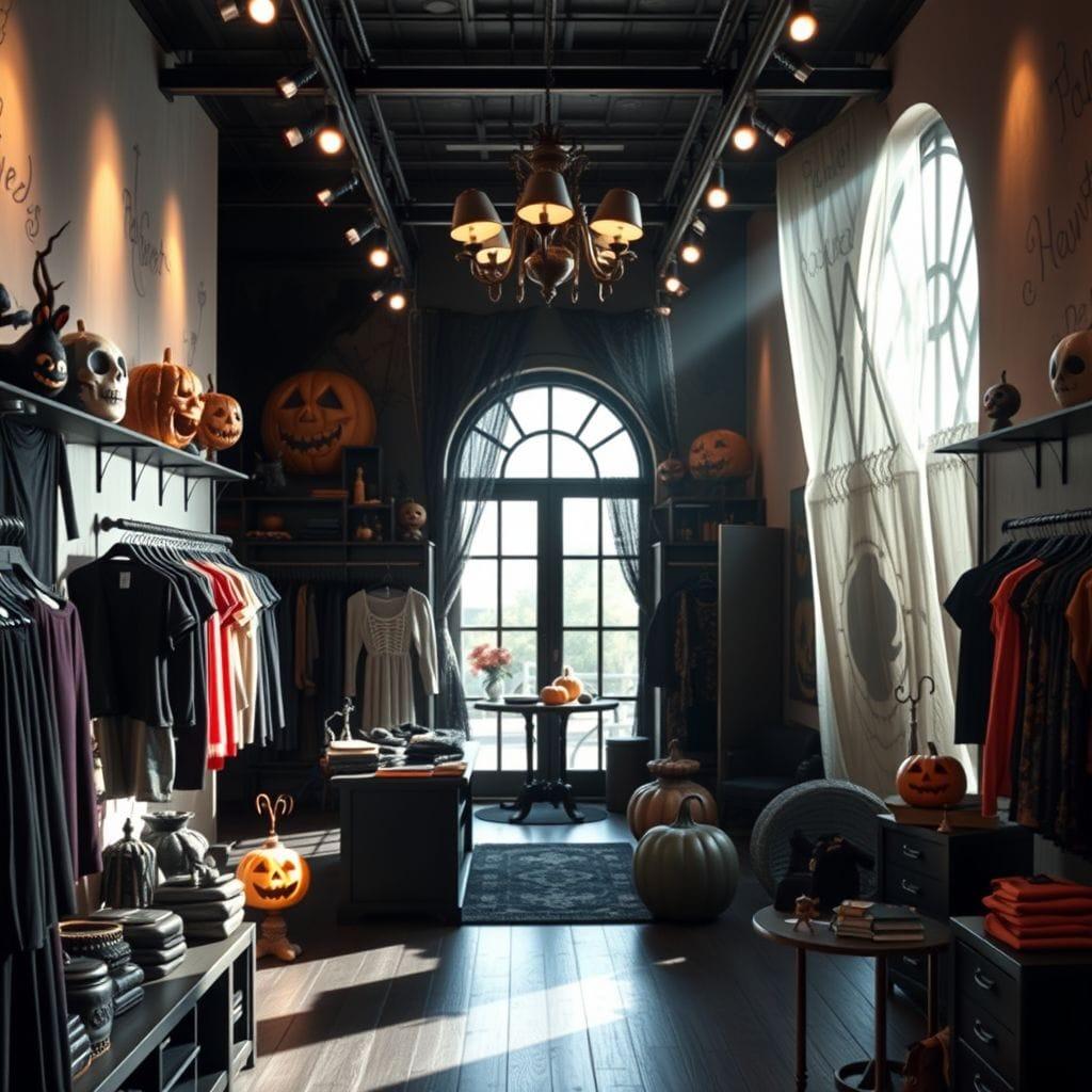 Halloween Clothing Store design example 4