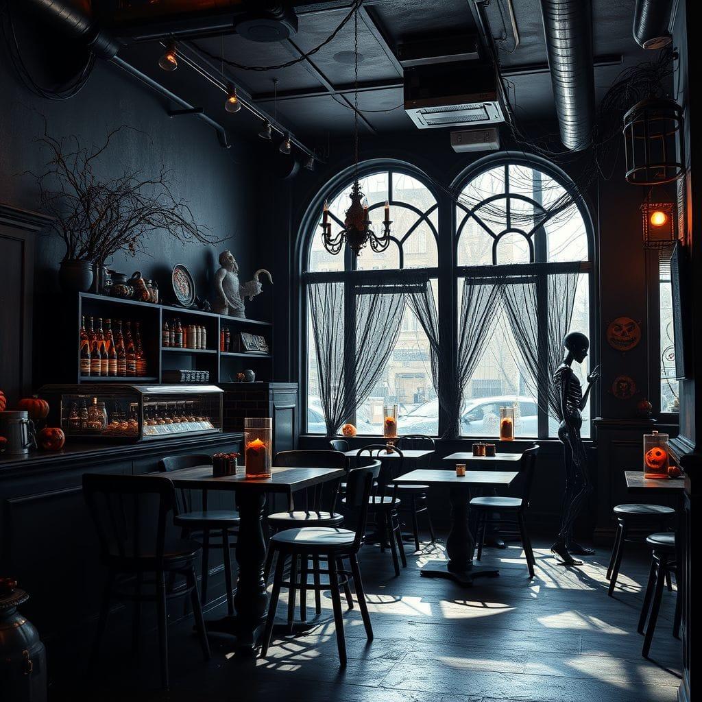 Halloween Coffee Shop design example 4