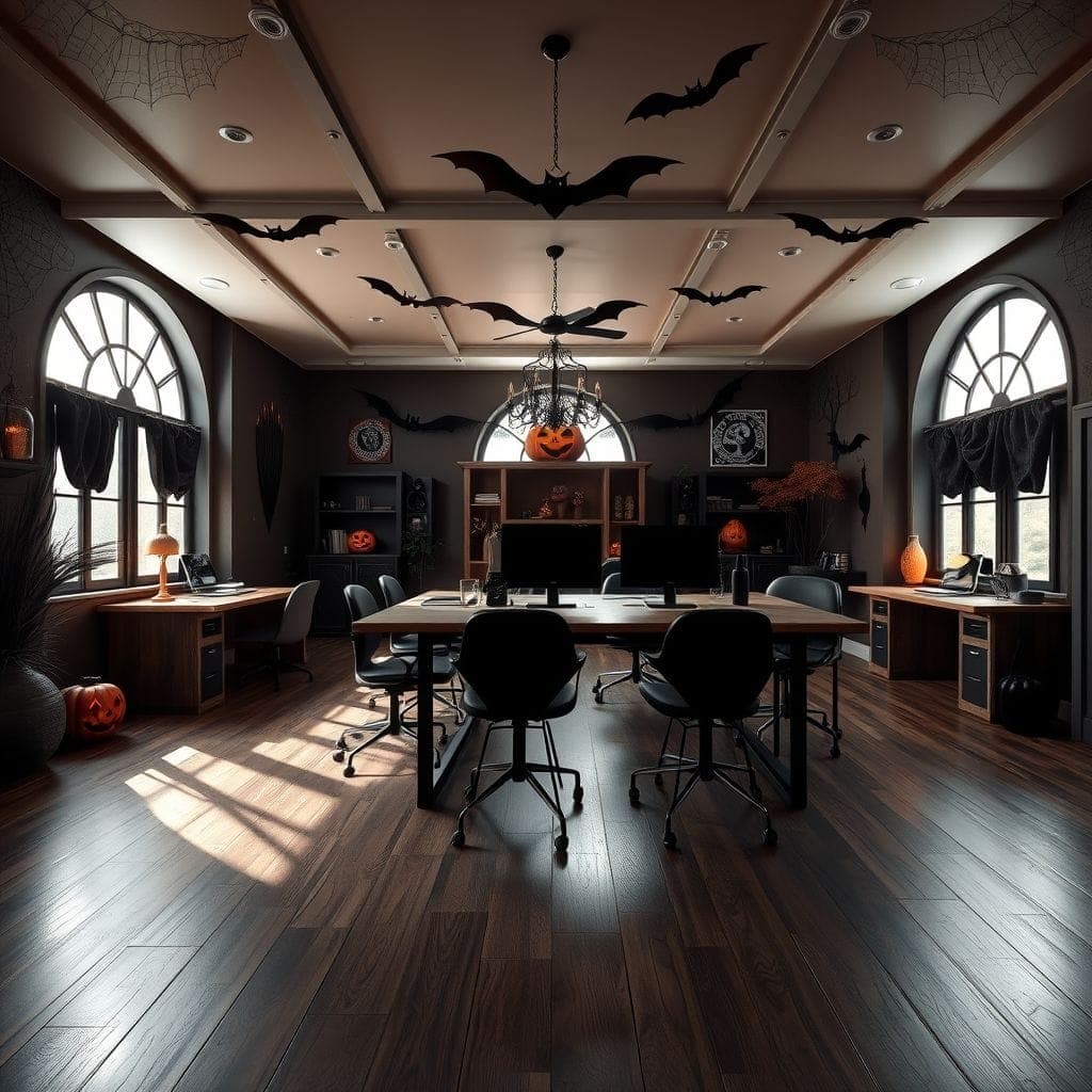 Halloween Coworking Space design example 4