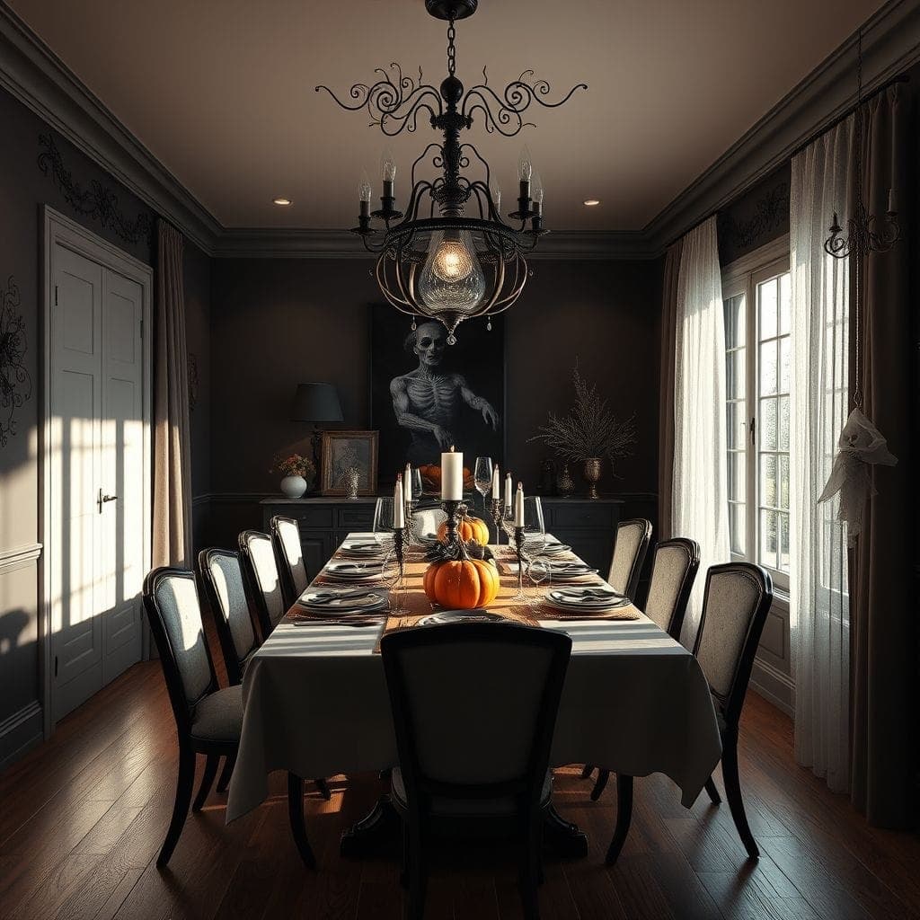 Halloween Dining Room design example 1