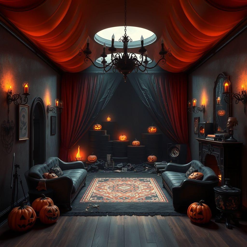 Halloween Drop Zone design example 1