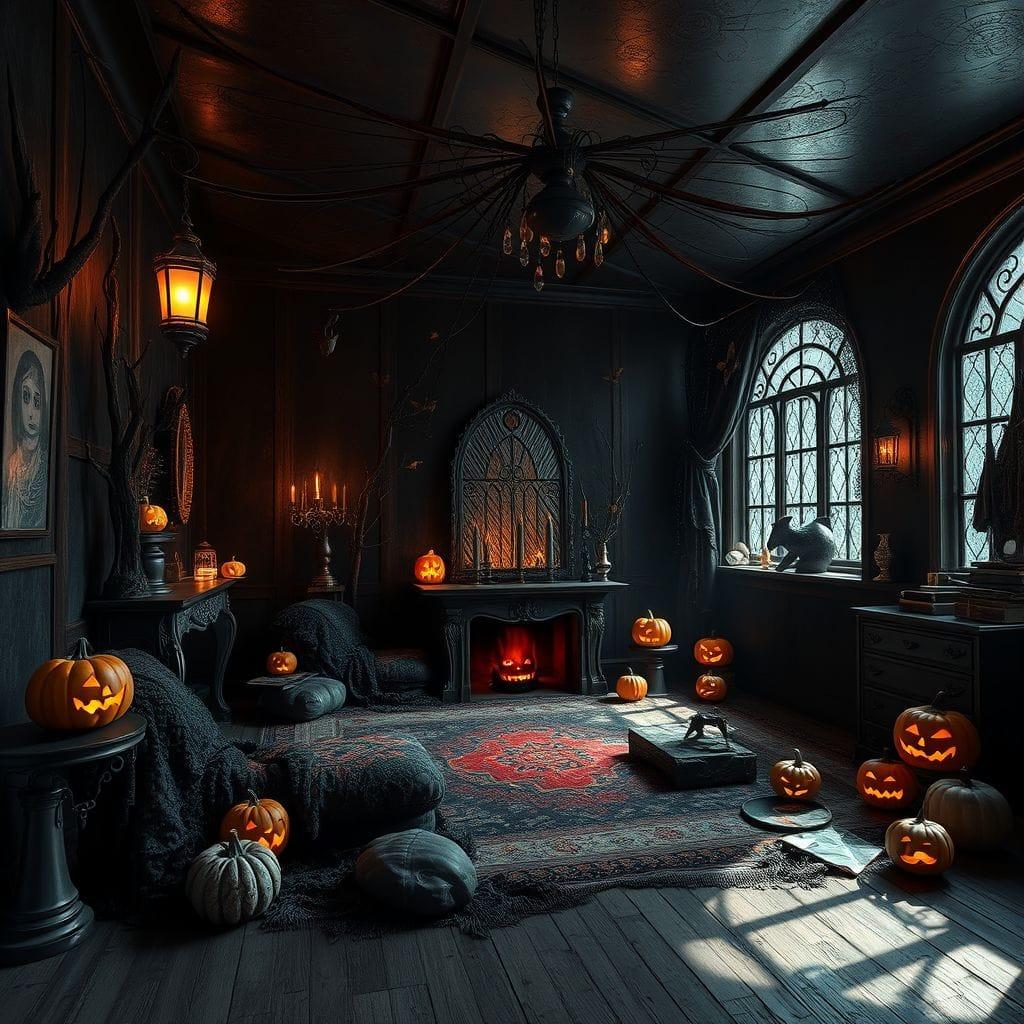 Halloween Drop Zone design example 2