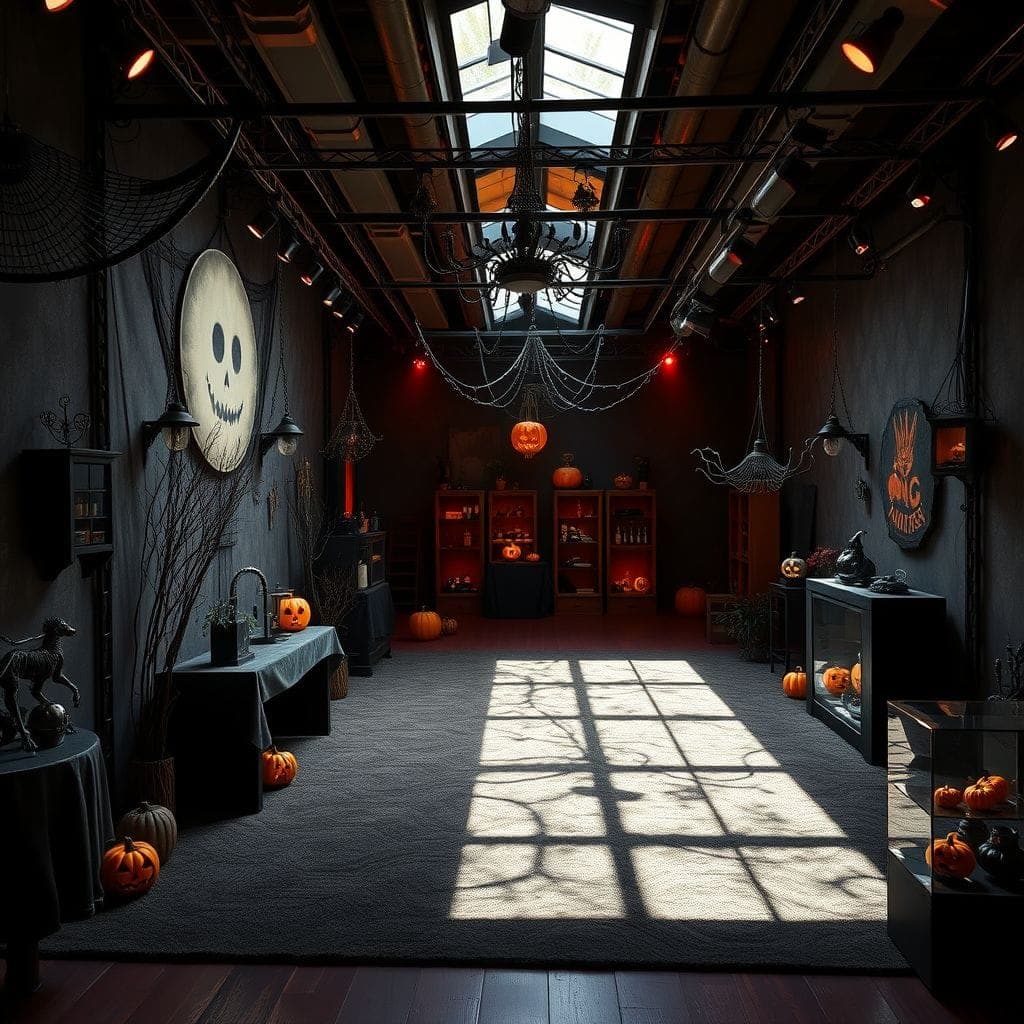Halloween Exhibition Space design example 1
