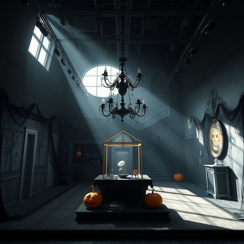 Halloween Exhibition Space design example 2