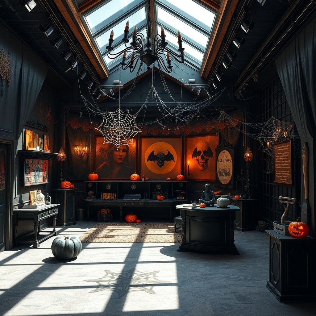Halloween Exhibition Space design example 3