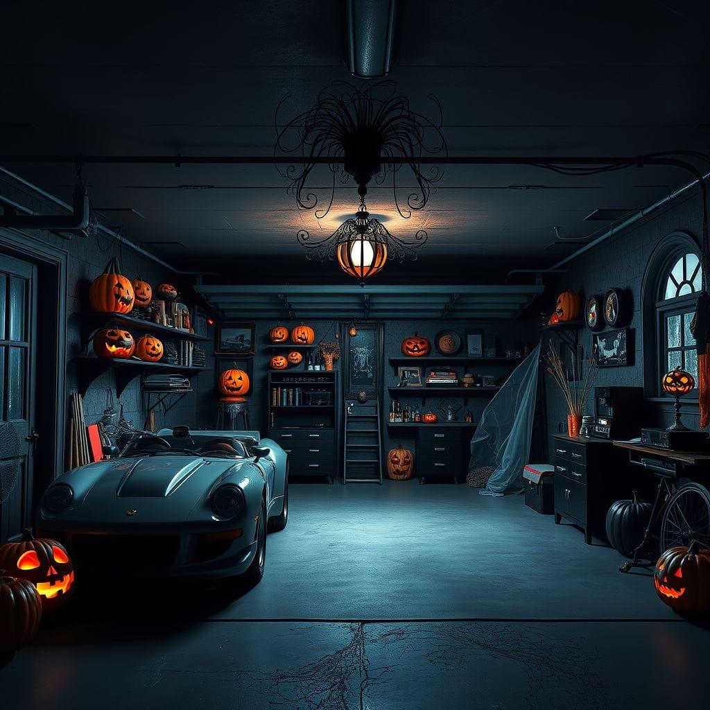 Halloween Garage design example 2