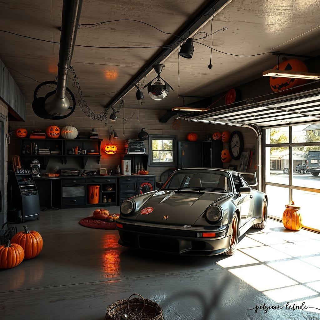 Halloween Garage design example 4