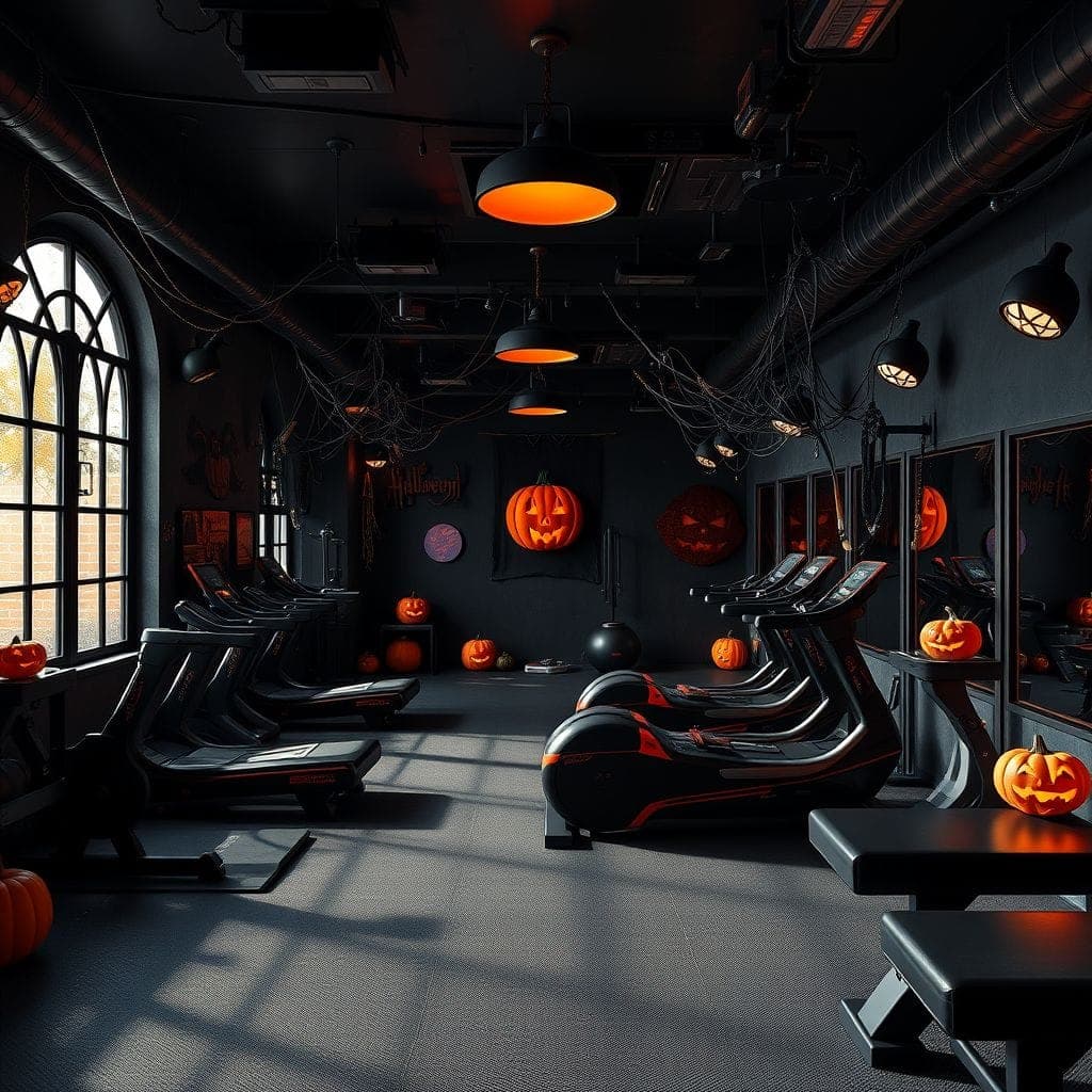 Halloween Gym design example 1