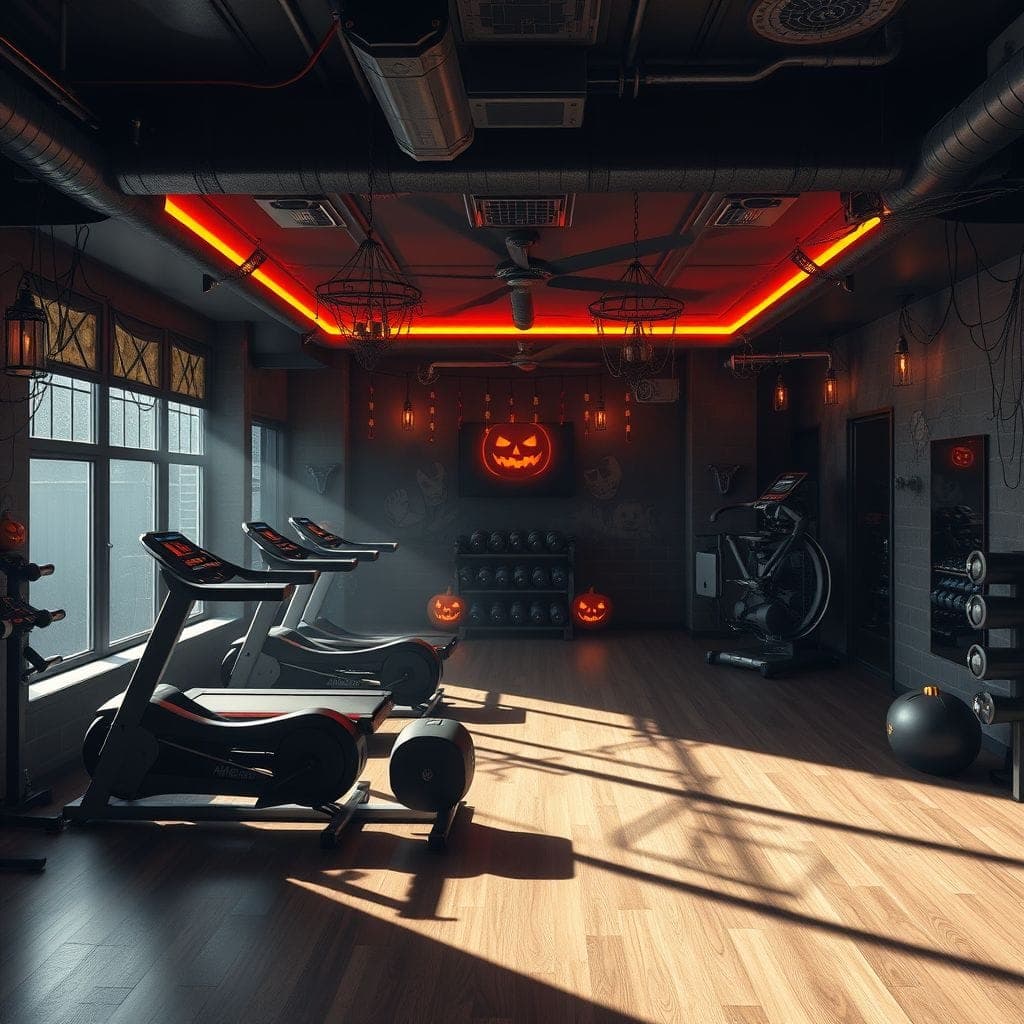 Halloween Gym design example 2
